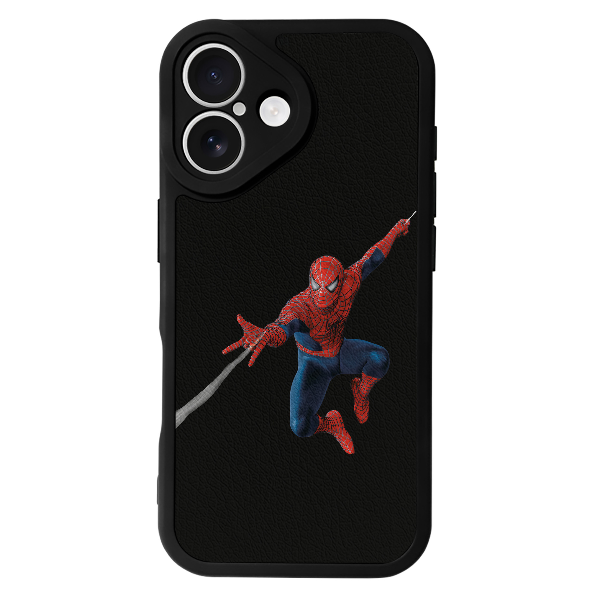 （画像用） アベンジャーズ The Avengers 【iPhone 16シリーズ対応】シリコンスマホケース（レザー調） 材質：シリコン